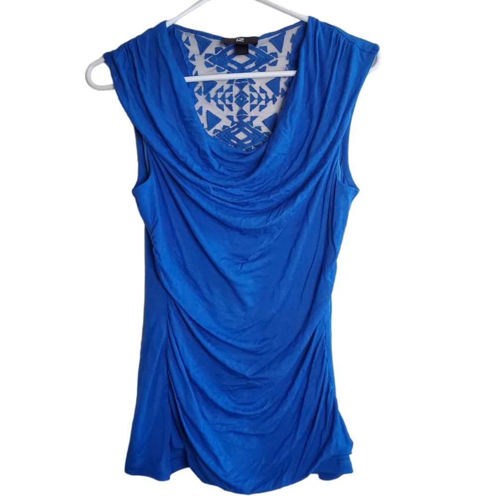 Royal Blue Blouse